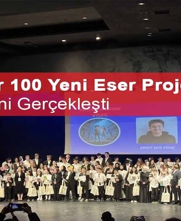 100 Yazar 100 Yeni Eser Projesi Ödül Töreni Gerçekleşti