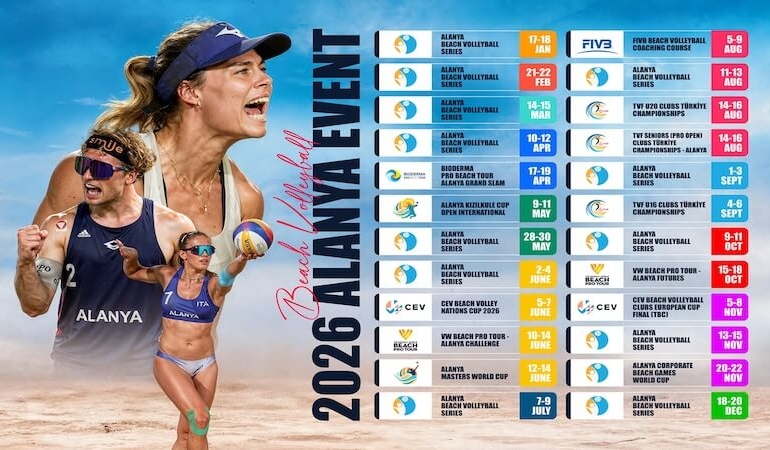 Alanya 2026: Dünya Plaj Voleybolunun Yeni Başkenti İlan Ediliyor!